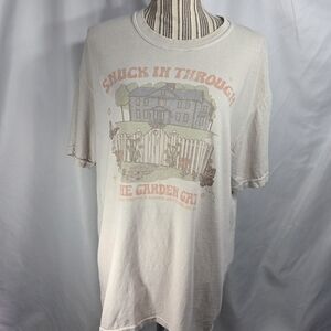 Comfort Colors Taylor Swift Insoired Ivory Short Sleeve Graphic Tee Size Large